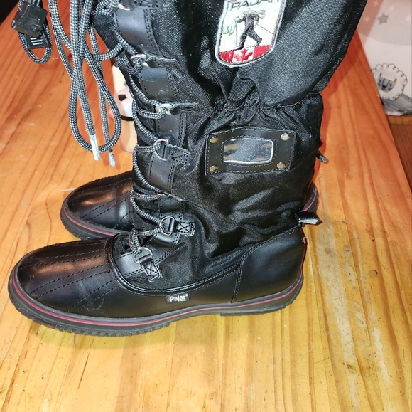 PERFECT CONDITION AUTHENTIC PAJAR WOMENS SIZE 10  WATERPROOF BOOTS. - Picture 5 of 10